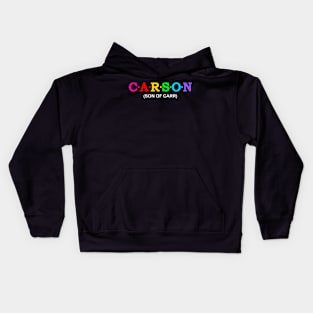 Carson - Son Of Carr. Kids Hoodie